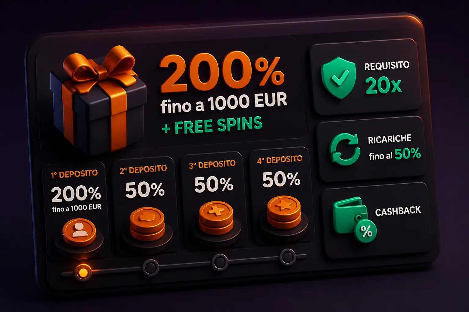 Ardente Casino — Giri gratis e slot su cui utilizzarli